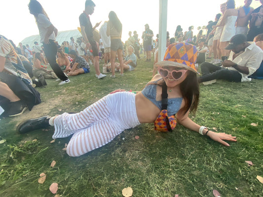 Argyle Reversible bucket hat