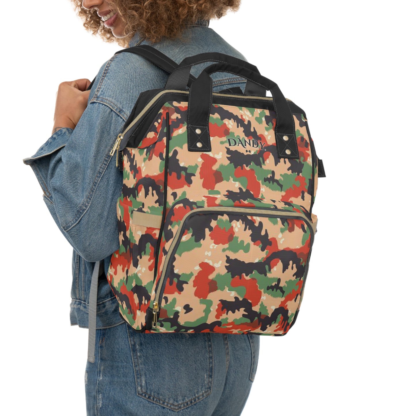 Versatile Camo Diaper Backpack | Perfect for Moms & Dads | Ideal for Baby Showers, Travel, Daily Use, Stylish & Functional