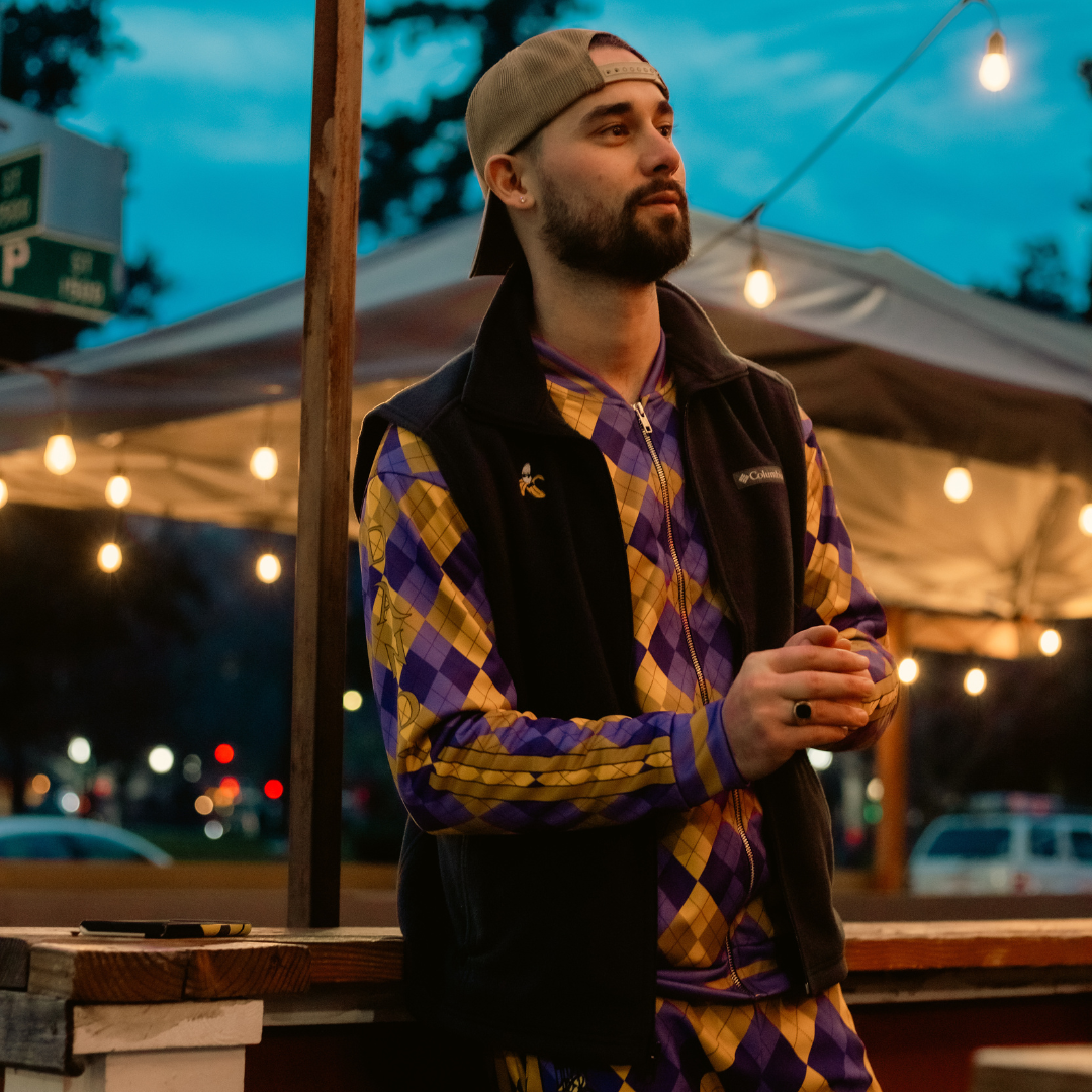 Agent Argyle Unisex Bomber Jacket