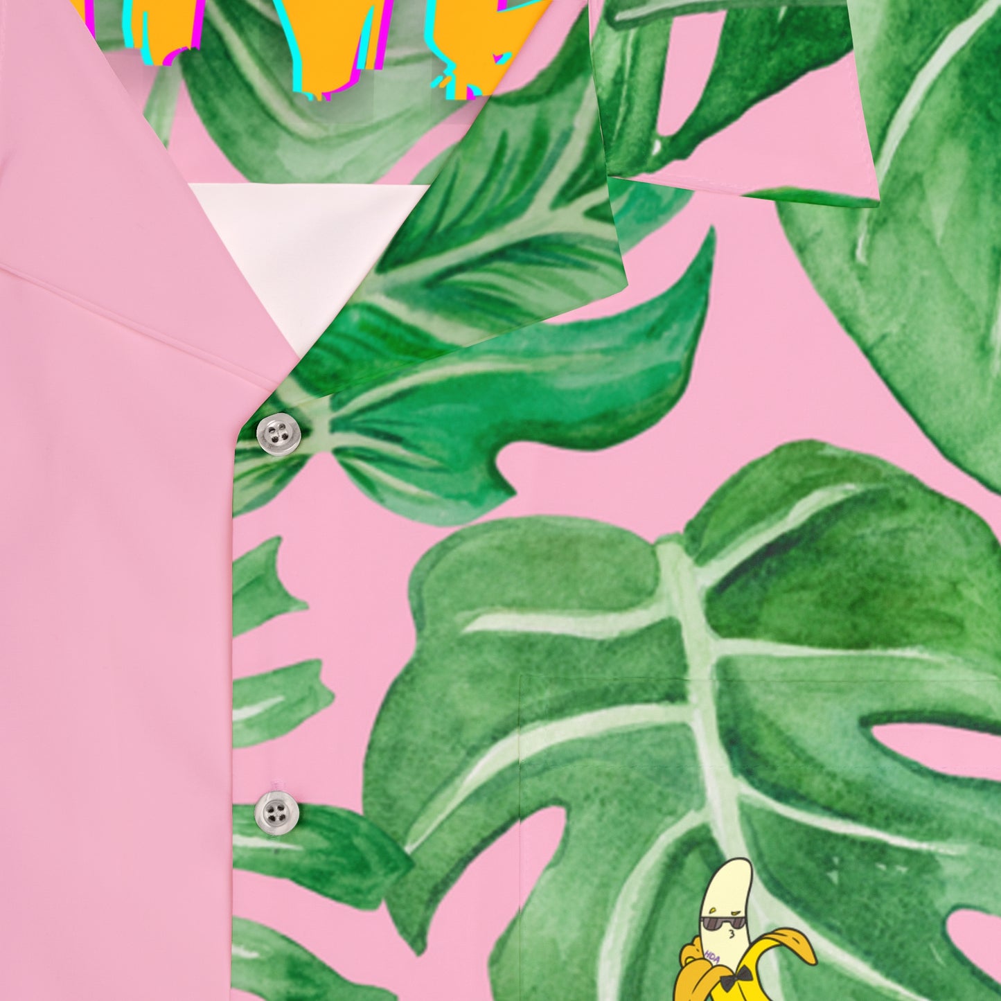 Monstera Men's Hawaiian Shirt