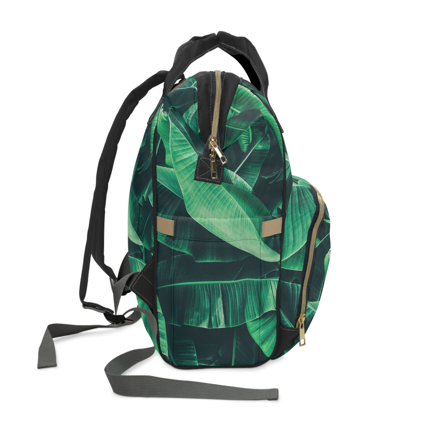 Banana Leaves Multifunctional Diaper Backpack
