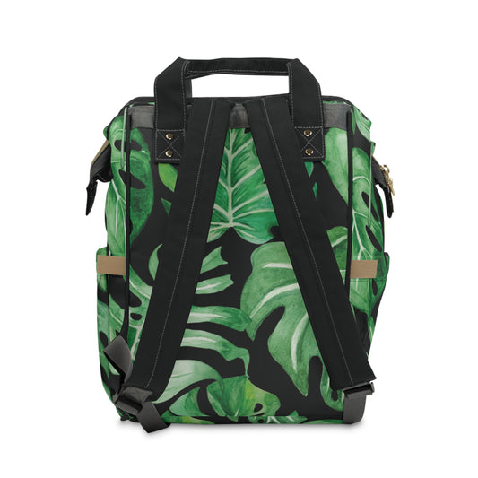 Monstera Multifunctional Diaper Backpack