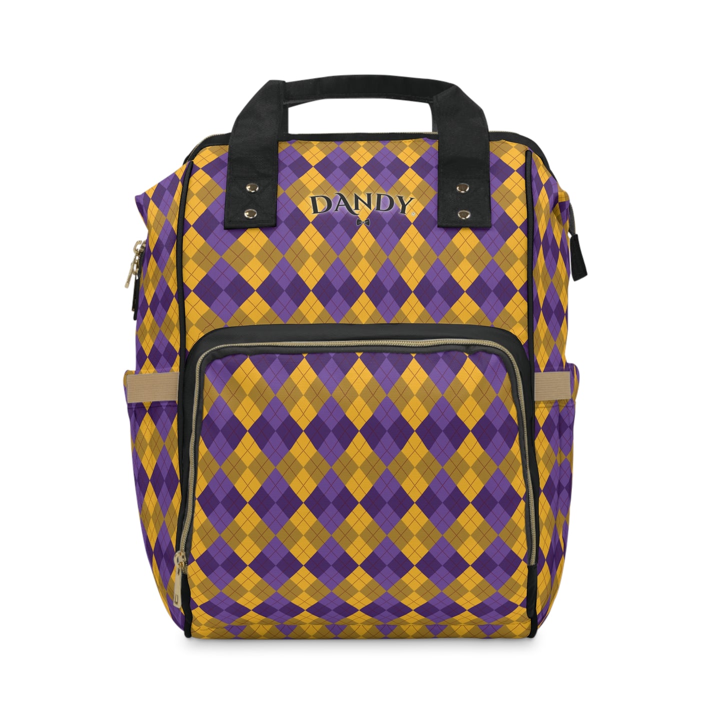 Argyle Multifunctional Diaper Backpack