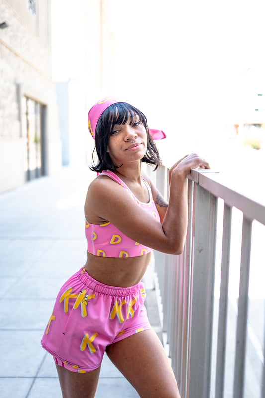 K Unisex Athletic Shorts