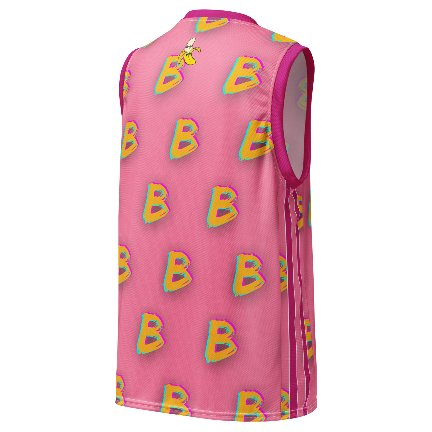 B Recycled unisex basketball jersey