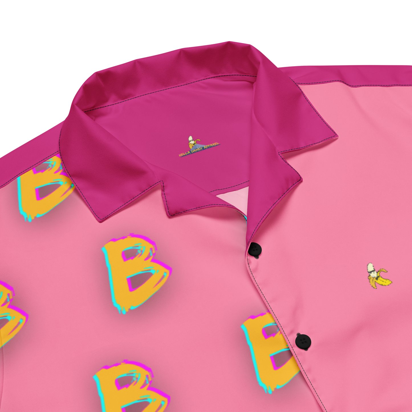 B Unisex button shirt