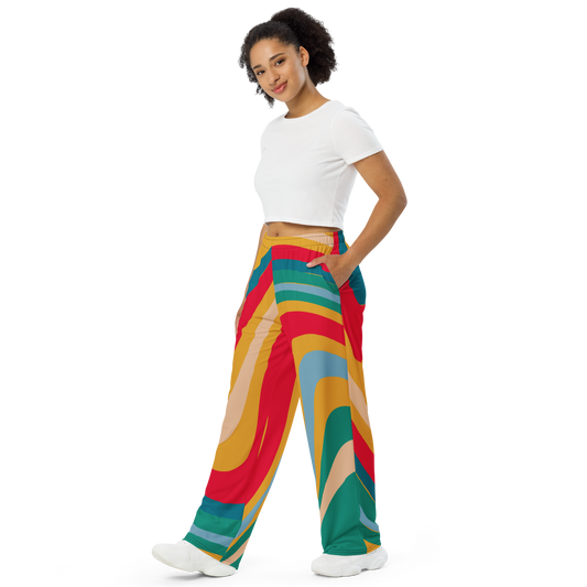 The Get Down unisex wide-leg pants