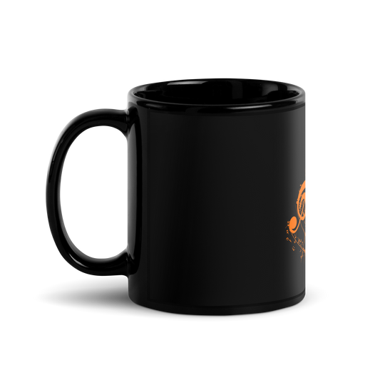 El Sistema PV Black Glossy Mug