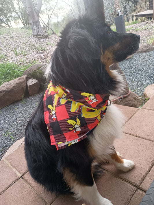 Flannel bandana