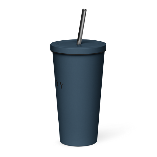 Dandy Insulated tumbler with a straw