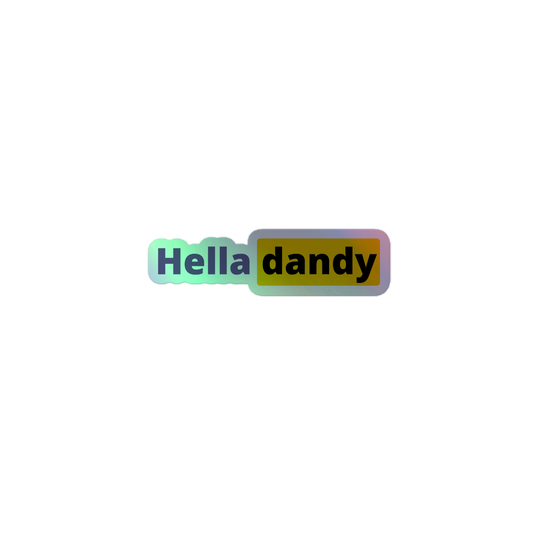 The Hub Holographic stickers