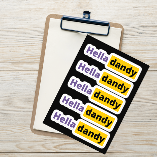 The Hub Sticker sheet