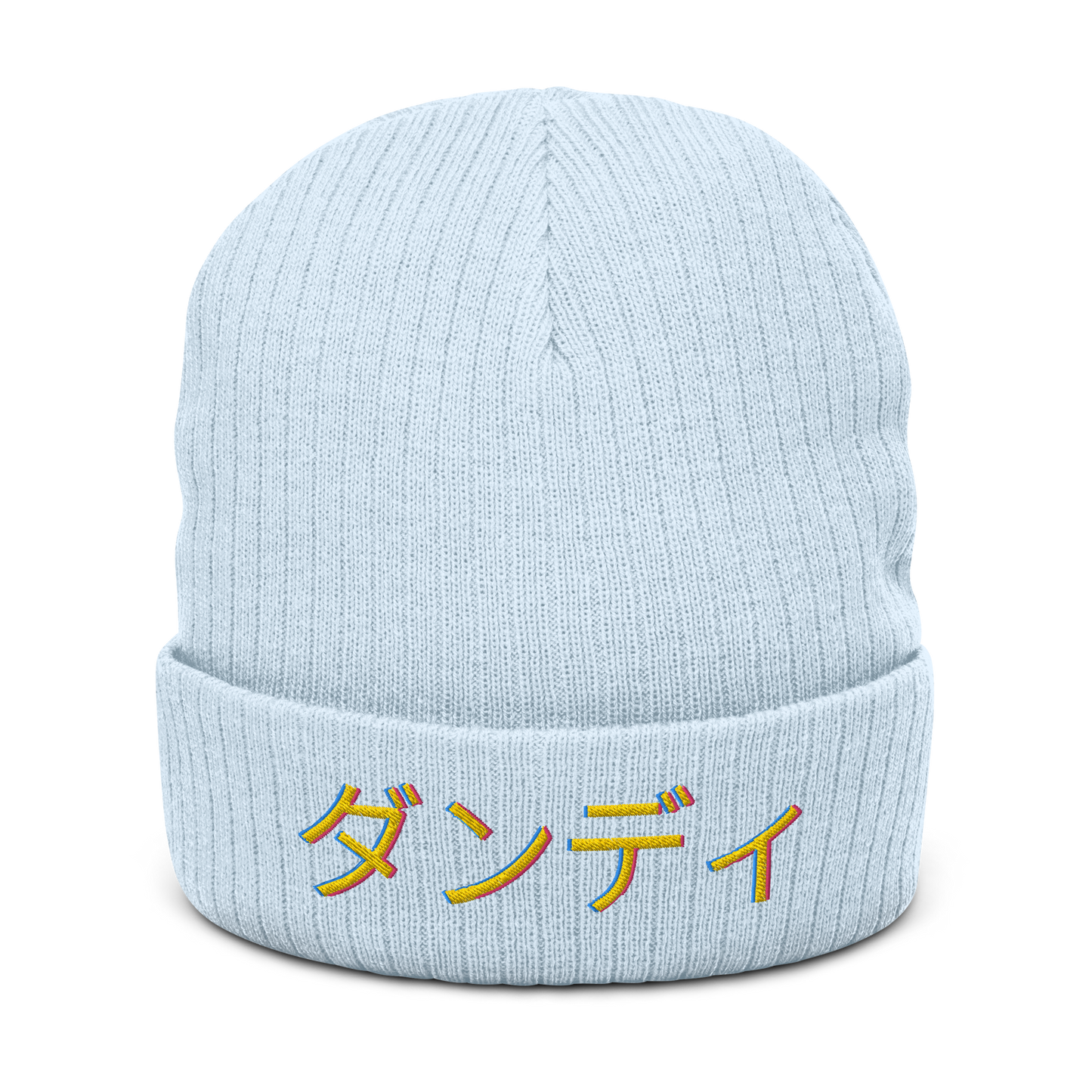ダンディ Ribbed knit beanie
