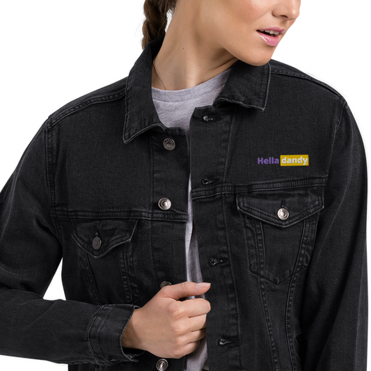 The Hub Unisex denim jacket