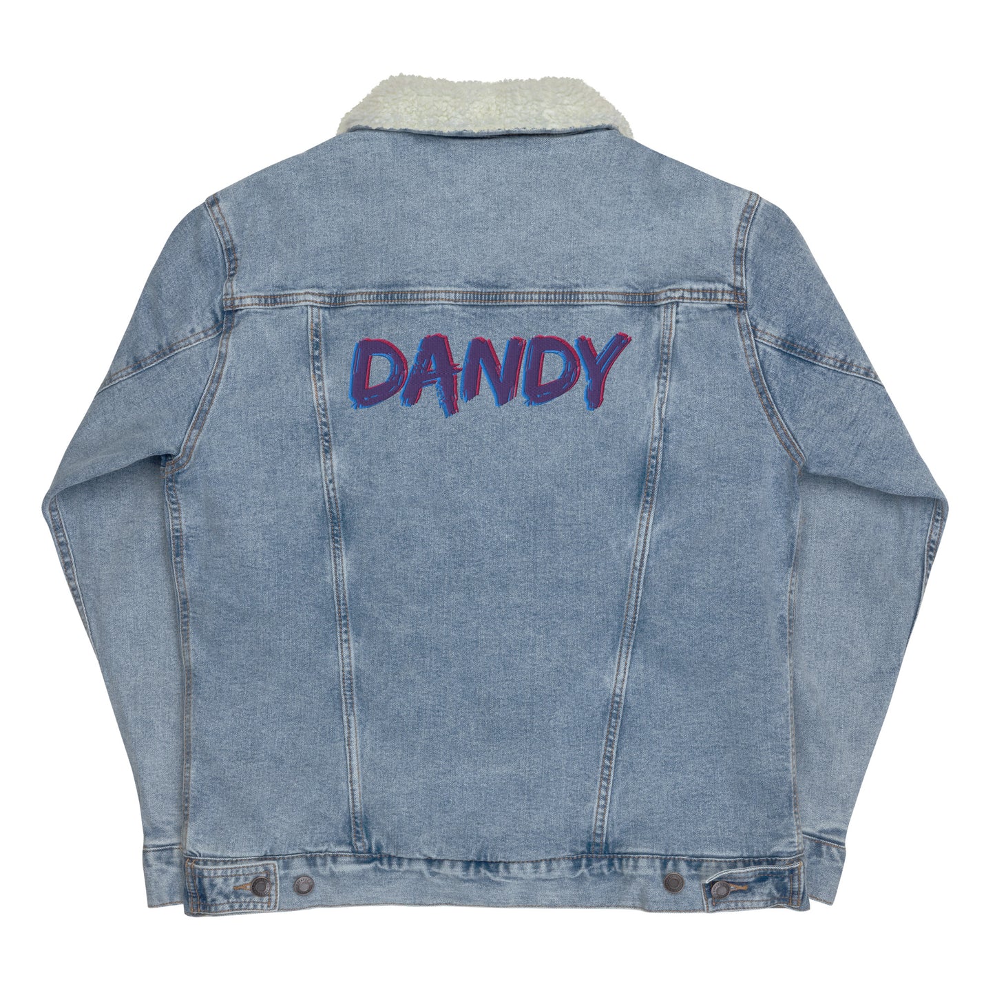 Drip Unisex denim sherpa jacket