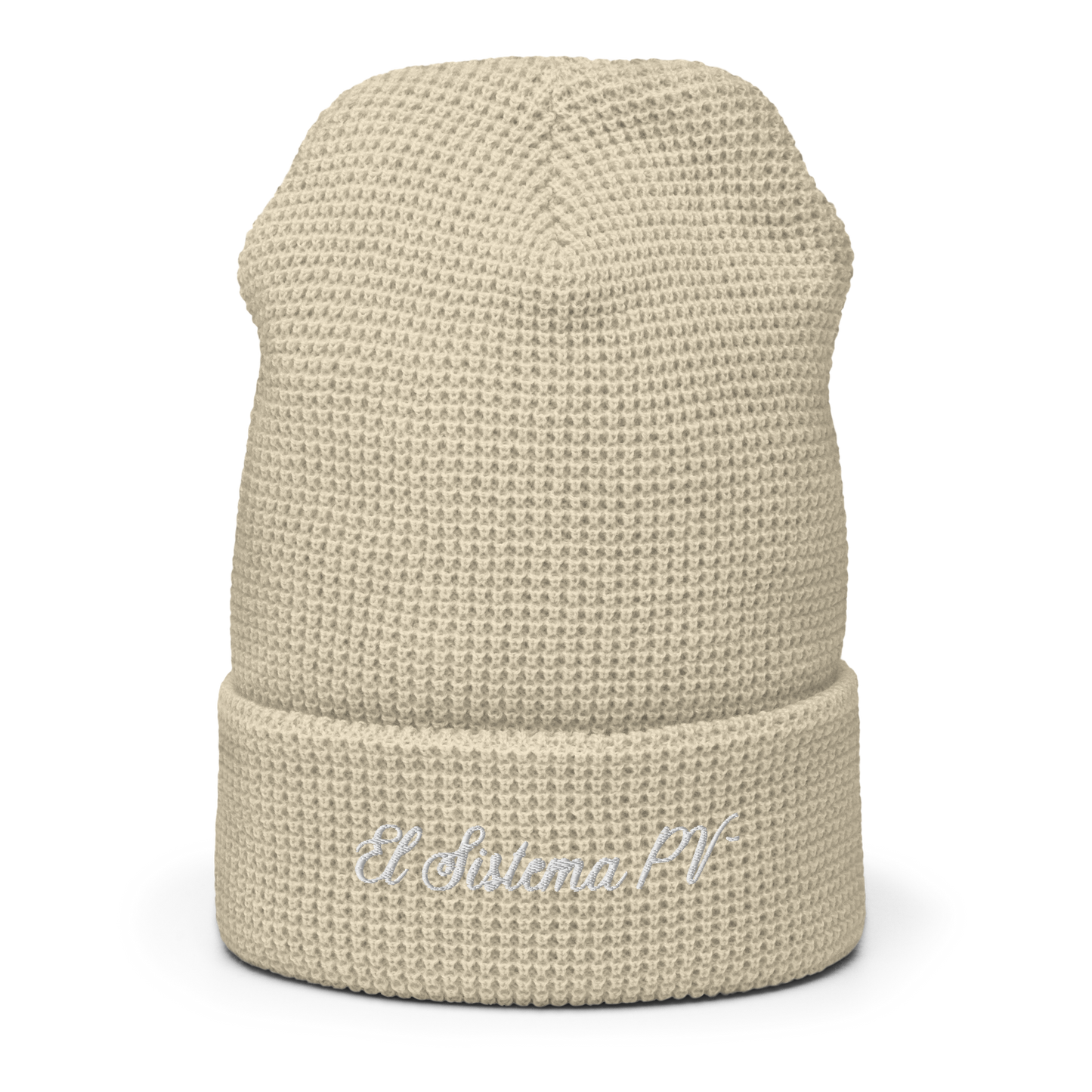 El Sistema PV Waffle beanie