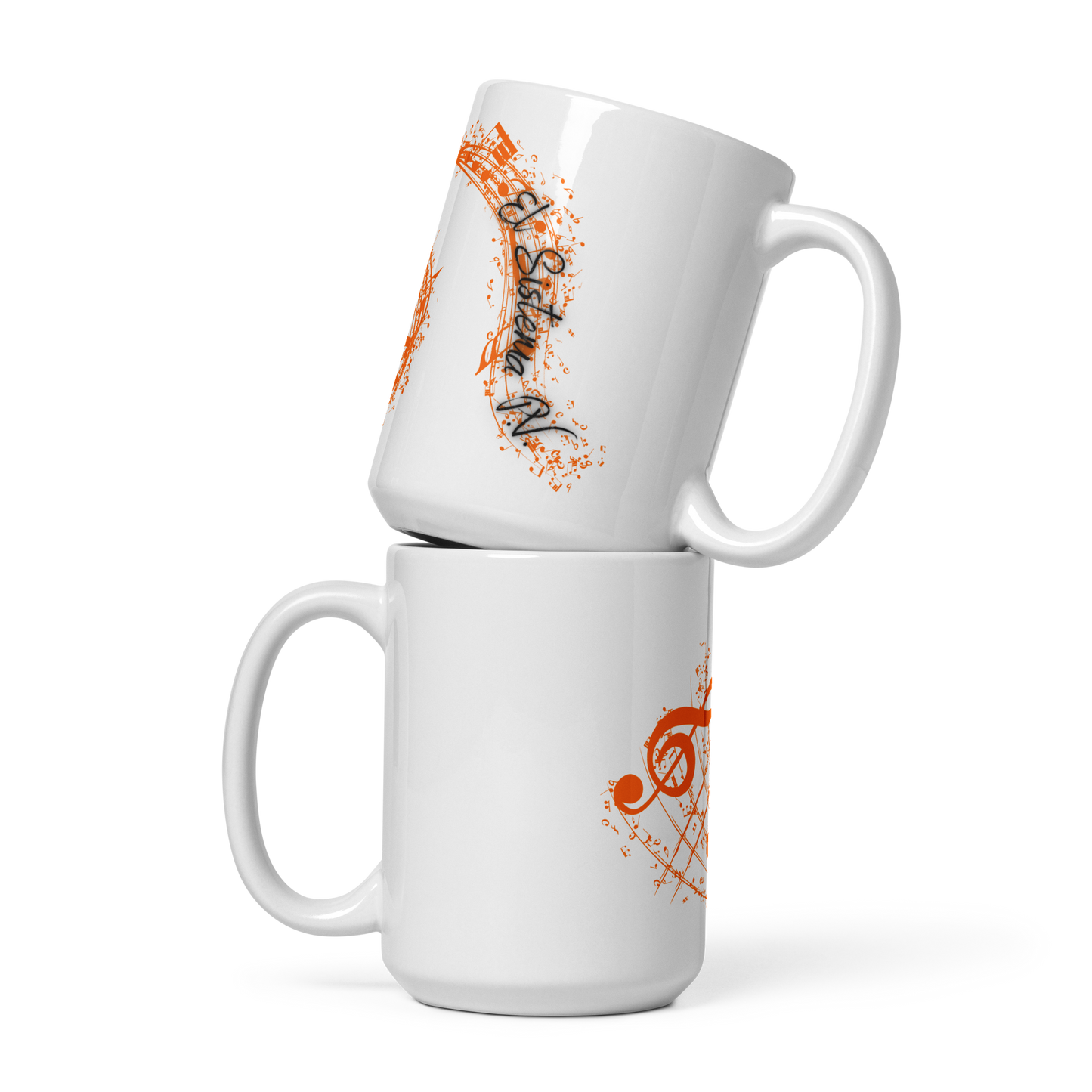 El Sistema PV White glossy mug