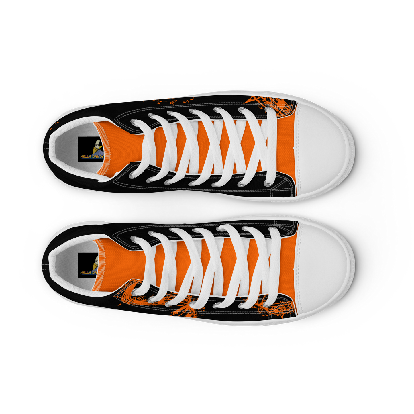 font 6 El Sistema PV Women’s high top canvas shoes