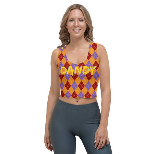 Argyle Crop Top