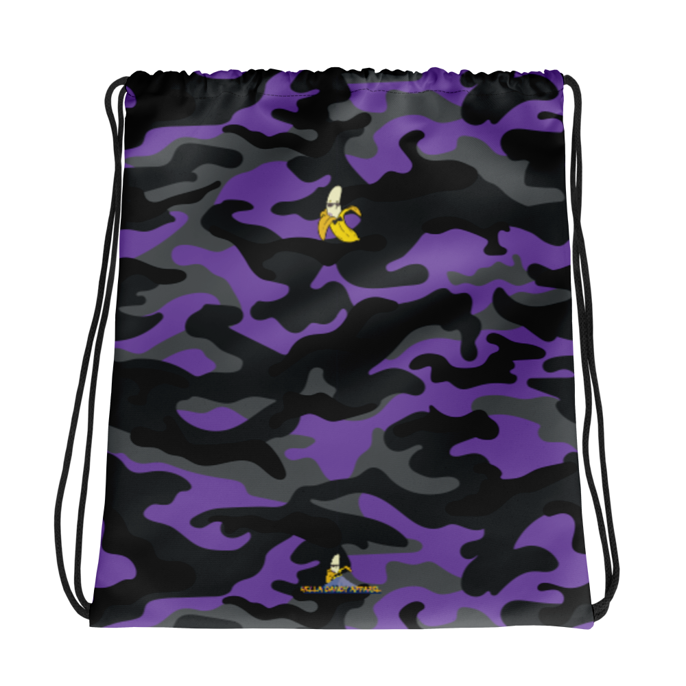 Camo Drawstring bag