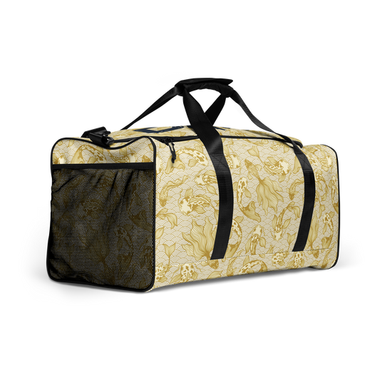 Gold Koi Duffle bag