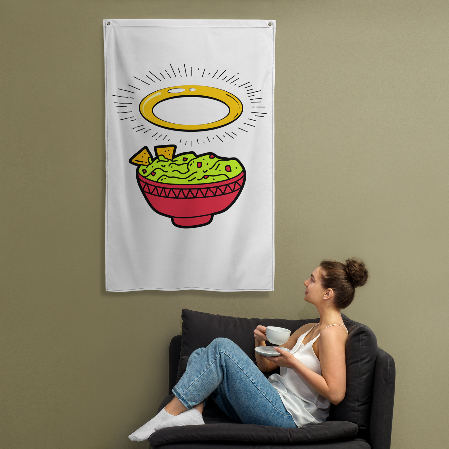 Holy Guacamole Flag