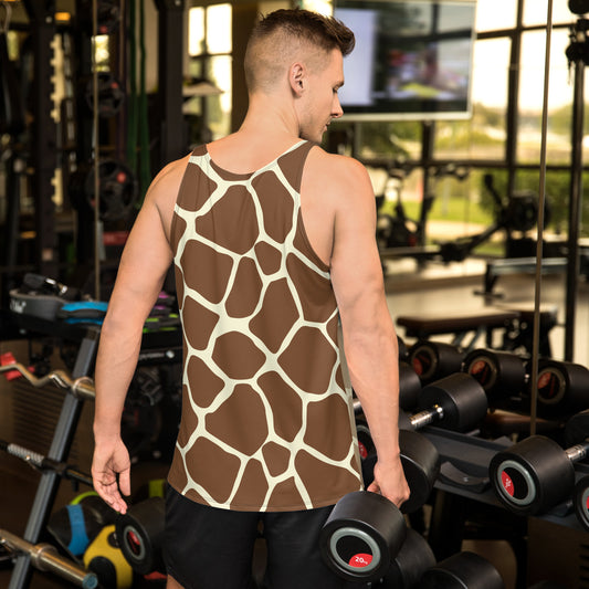 Giraffe Unisex Tank Top