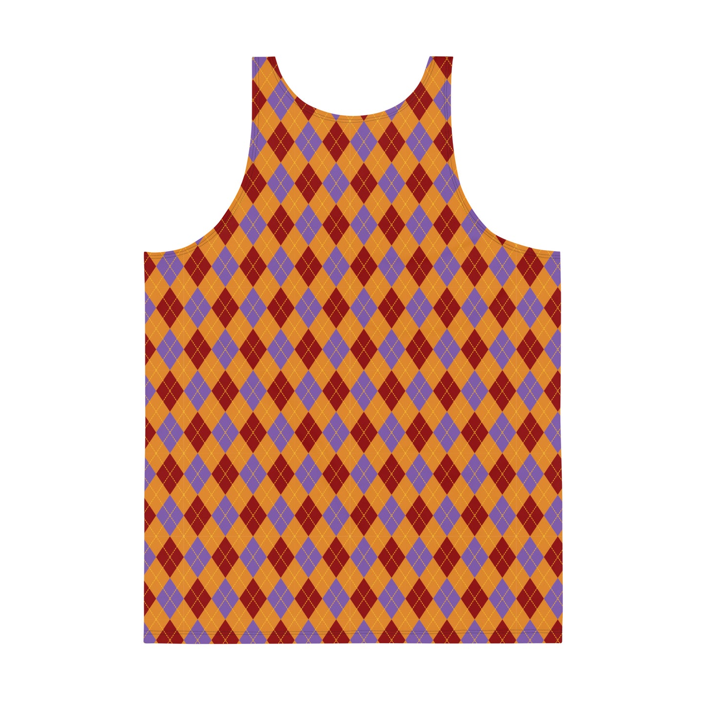 Argyle Unisex Tank Top