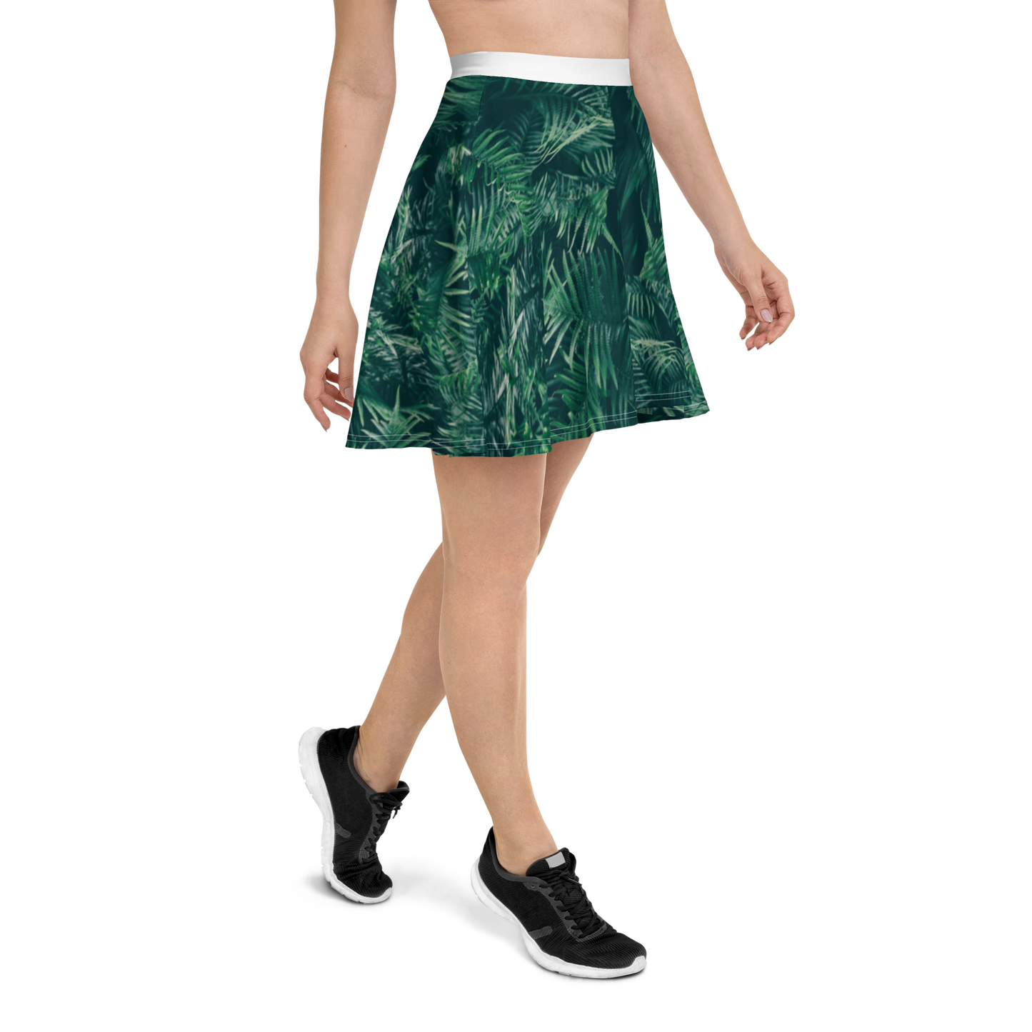 Everything is Fern Skater Skirt