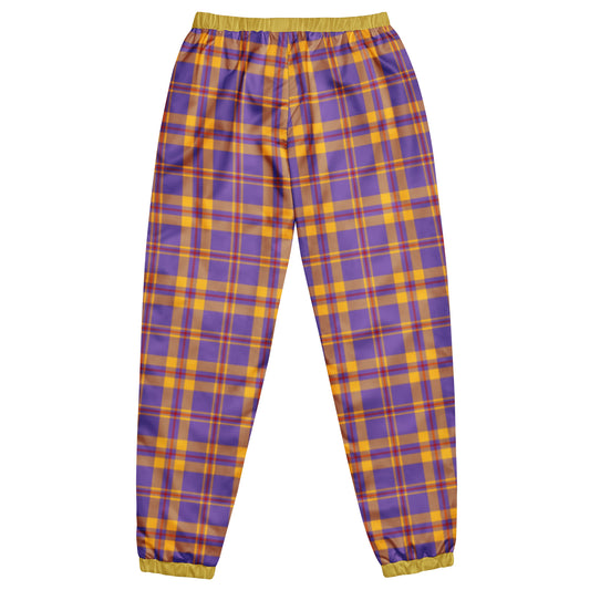 Plaid Unisex track pants