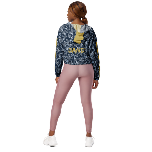 Blue Koi Women’s cropped windbreaker