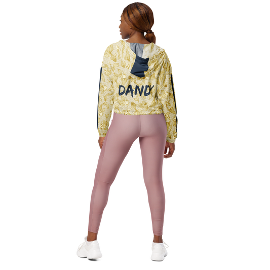 Gold Koi Women’s cropped windbreaker