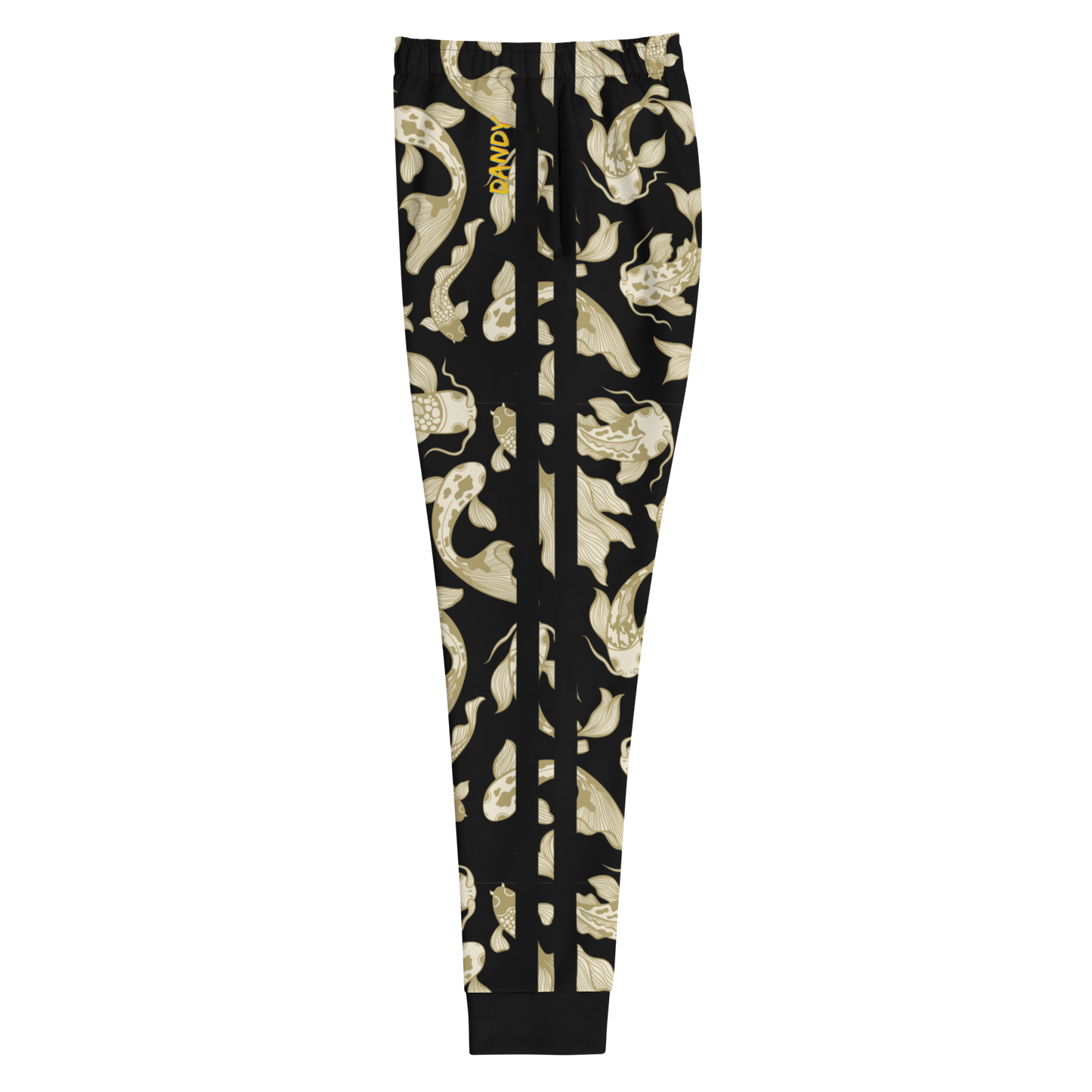 Black/Gold Koi Women's Joggers