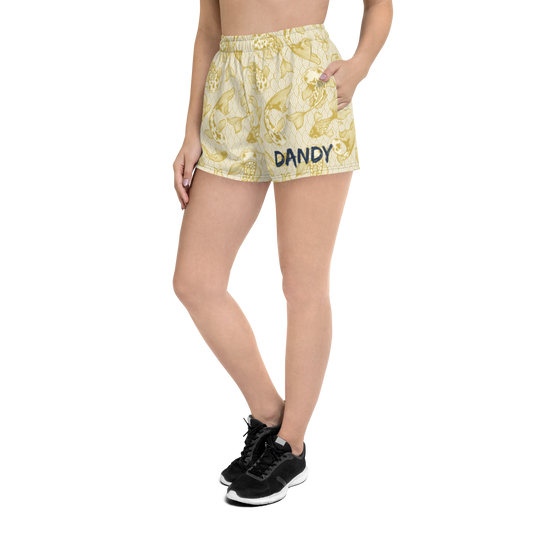 Gold Koi Unisex Athletic Shorts