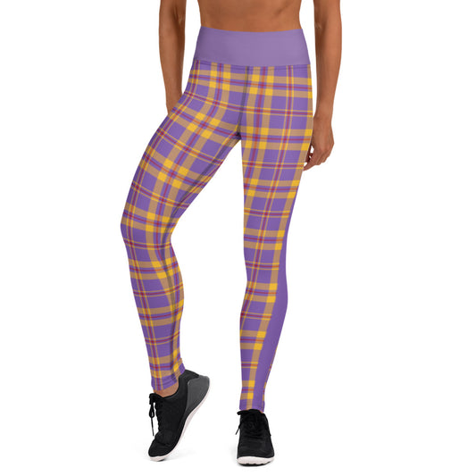Plaid Yoga Leggings