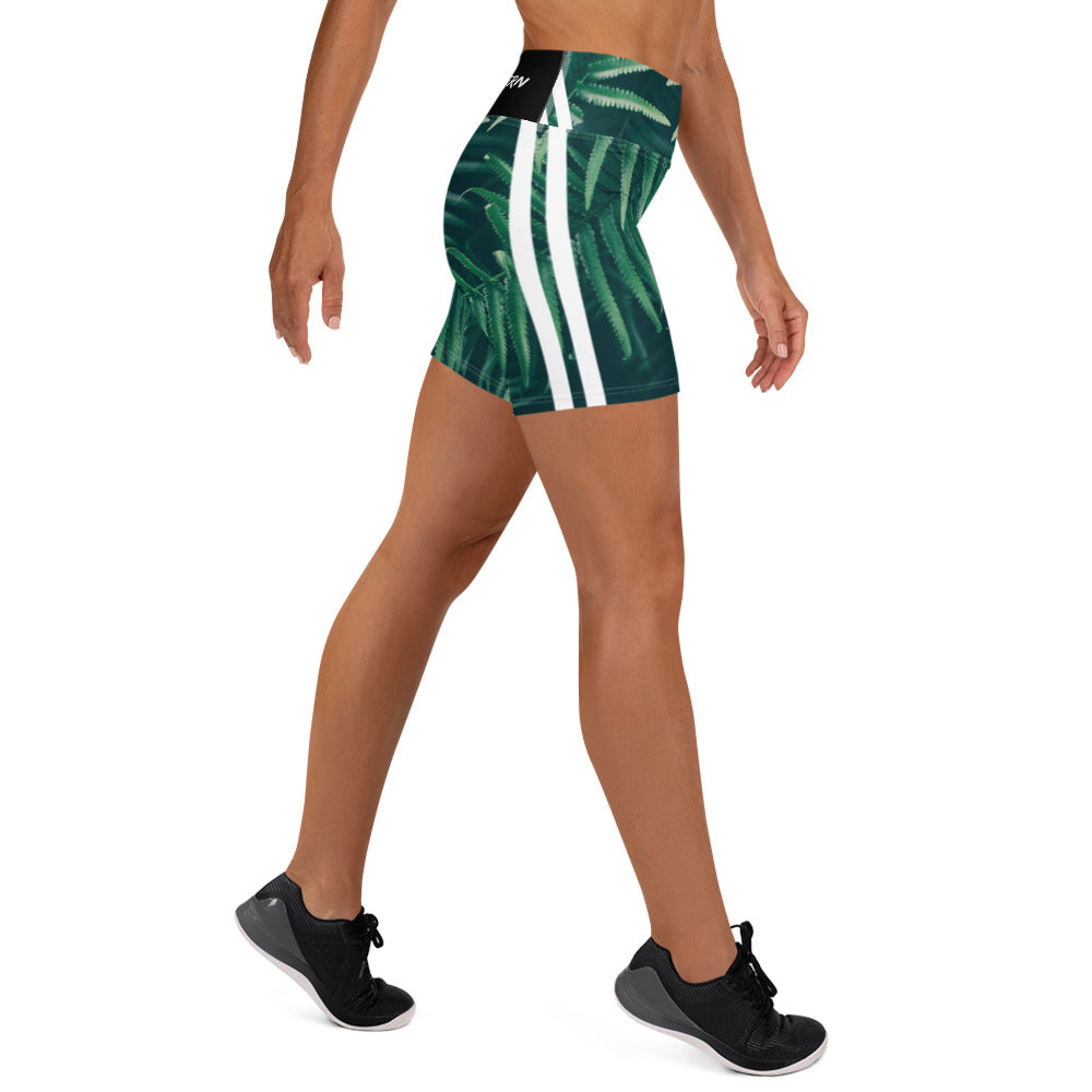 Everything is Fern Yoga Shorts