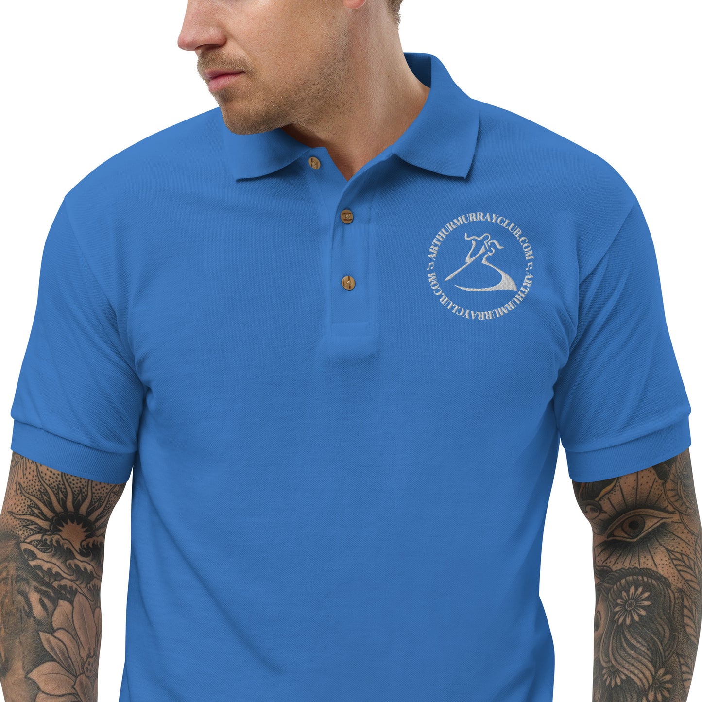 Arthur Murray Embroidered Polo Shirt