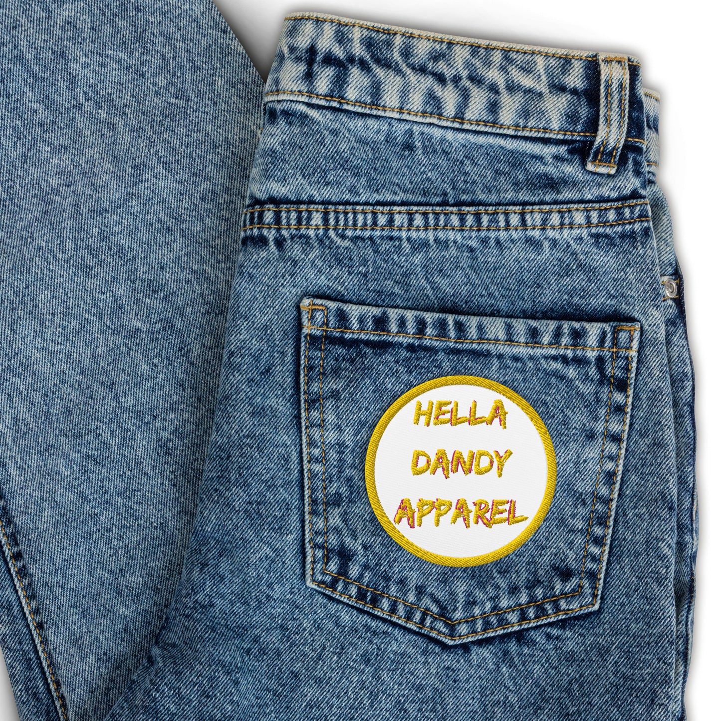 Hella Dandy Apparel Embroidered patches