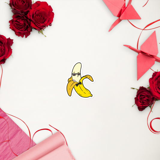 Banana Bubble-free stickers