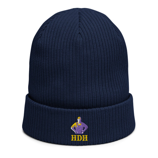 HDH Organic ribbed beanie