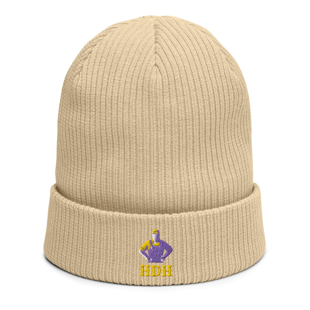HDH Organic ribbed beanie