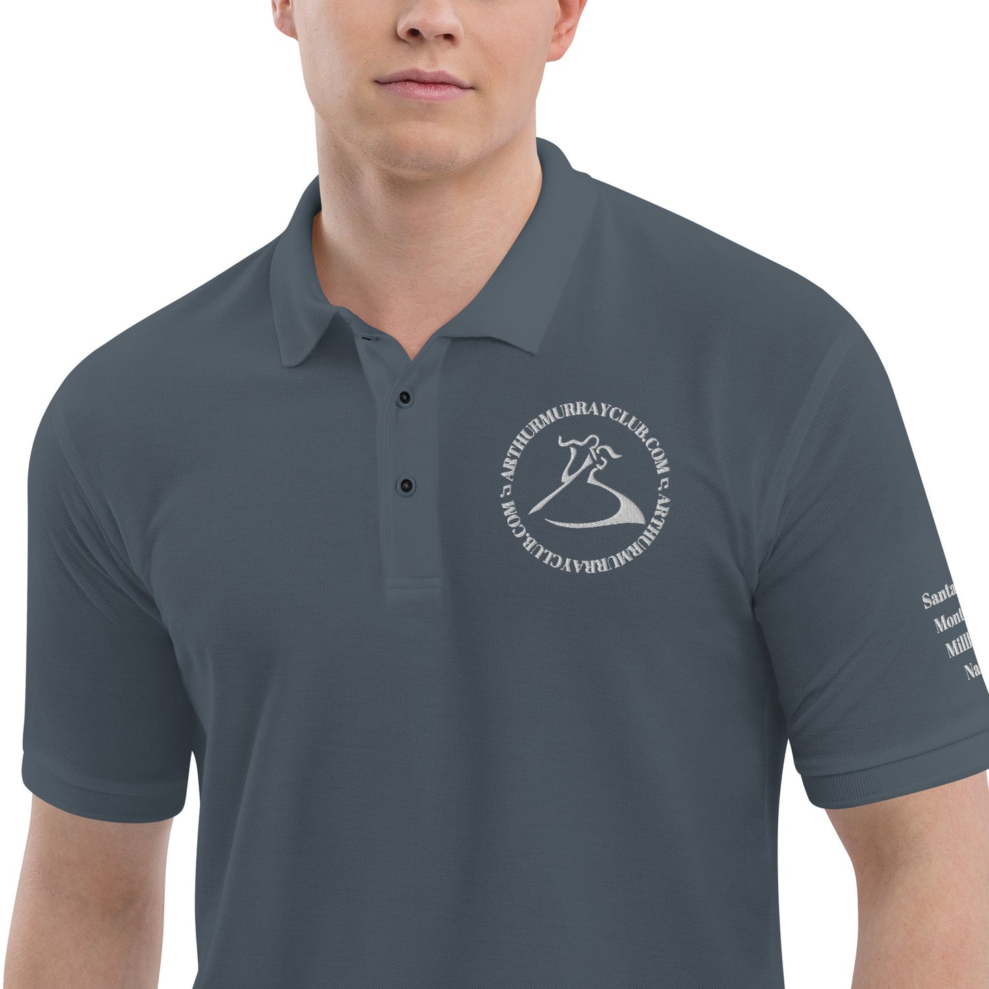 Arthur Murray Men's Premium Polo