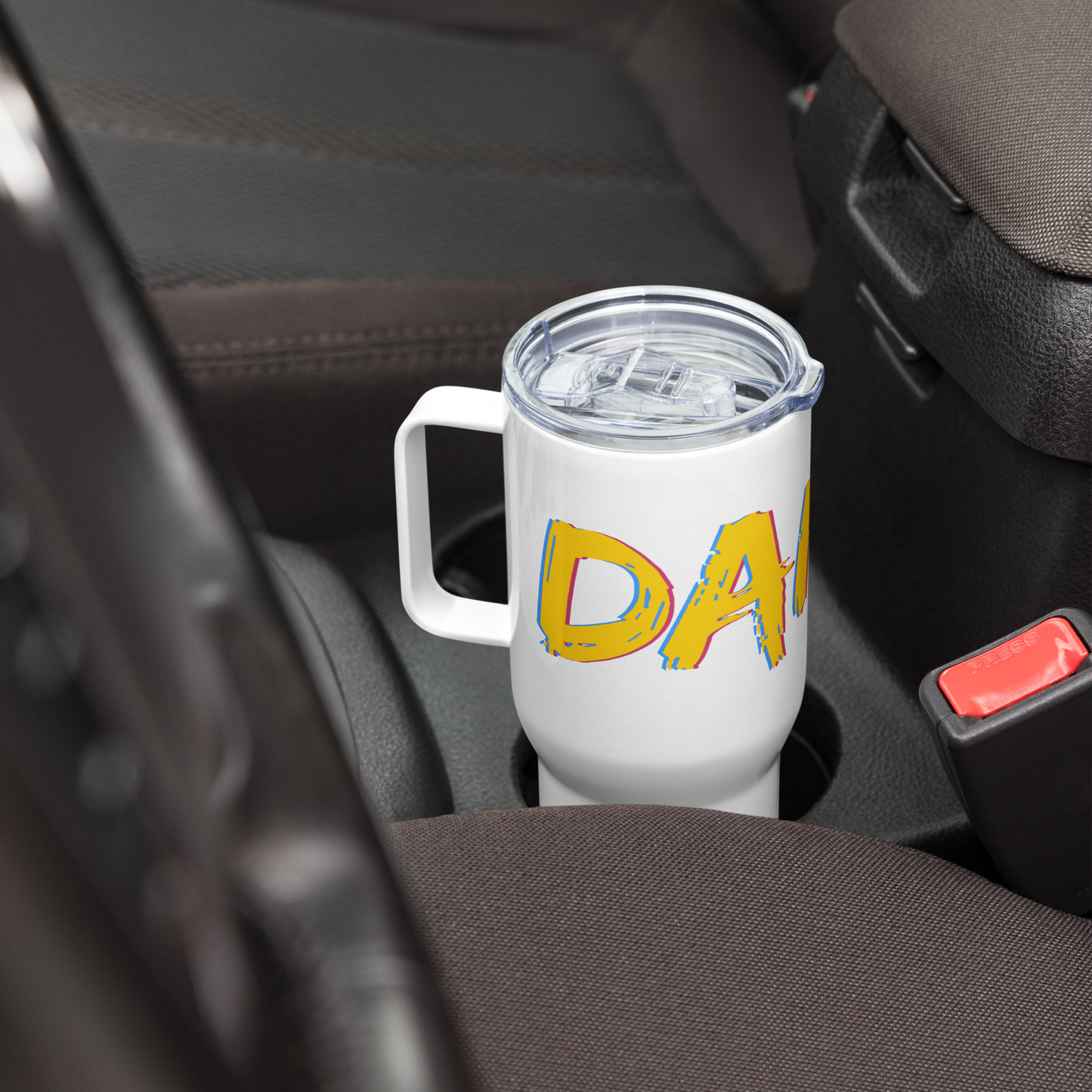 Dandy Travel mug with a handle
