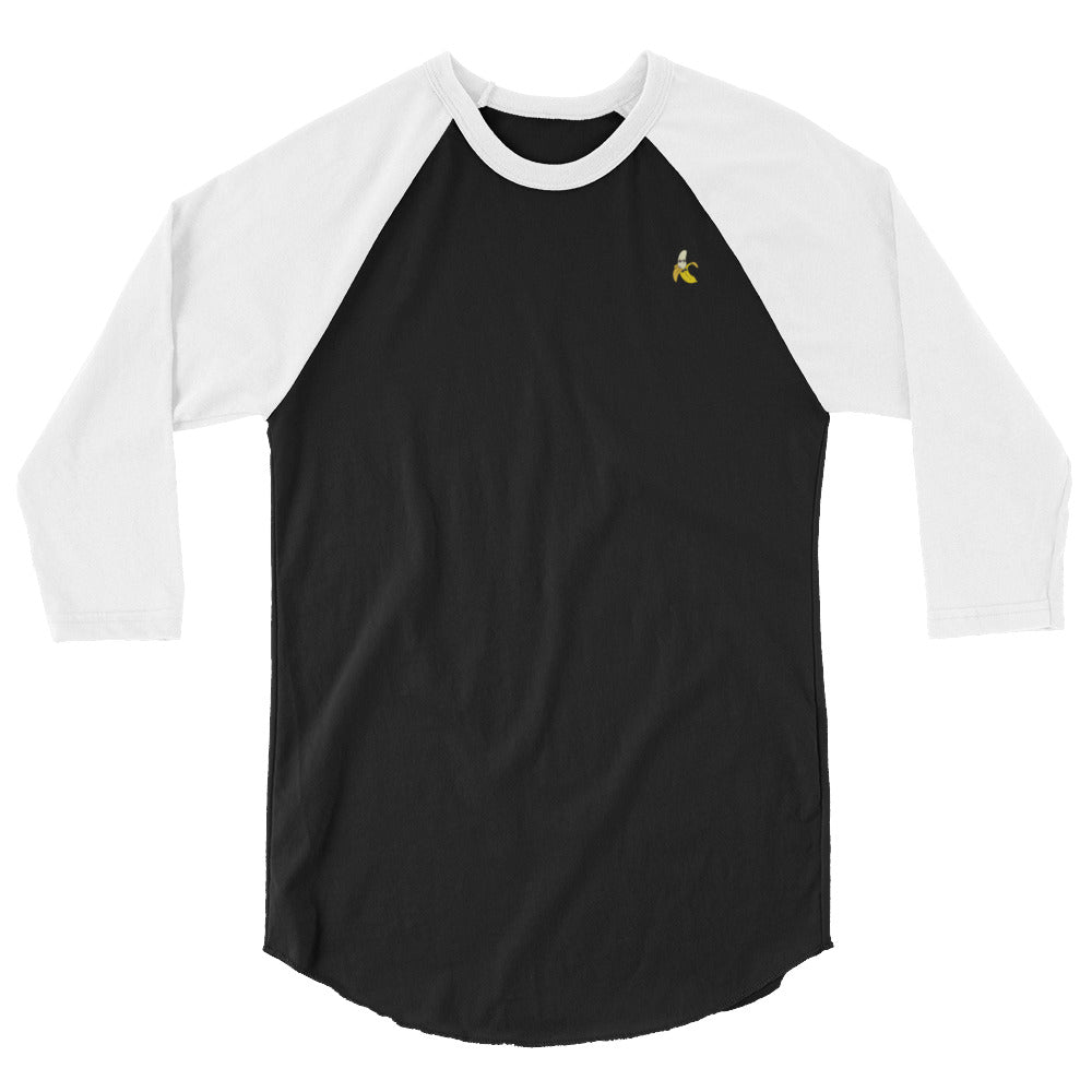 Banana 3/4 sleeve raglan shirt