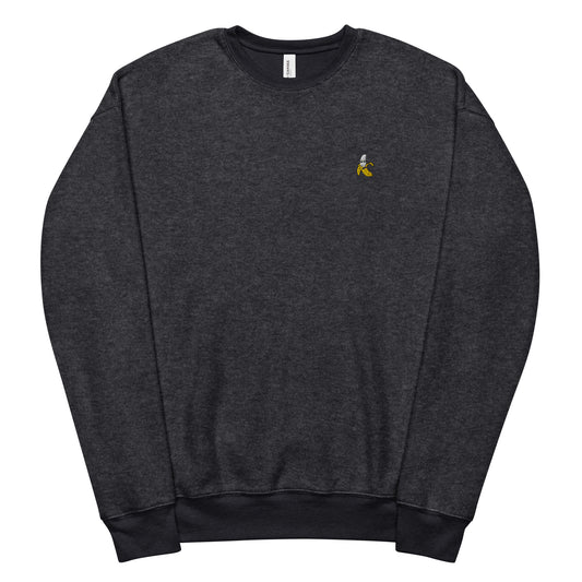 Banana Unisex sueded fleece sweatshirt