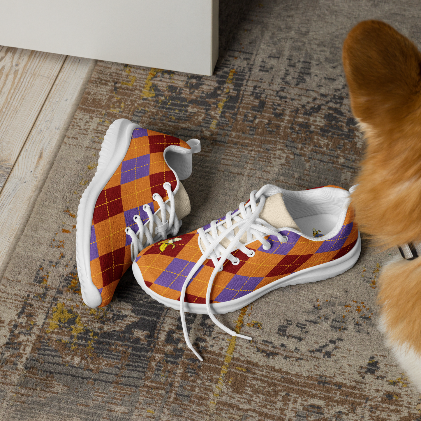 Argyle Women’s athletic shoes