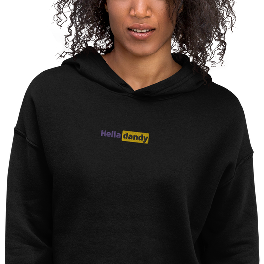 The Hub Crop Hoodie