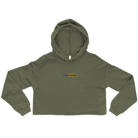 The Hub Crop Hoodie