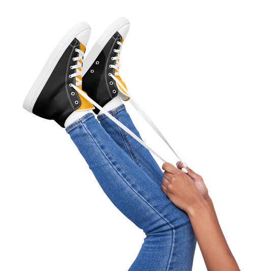 Mr. Dandy Women’s high top canvas shoes