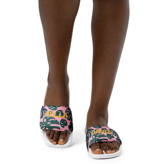 Monstera Women's slides